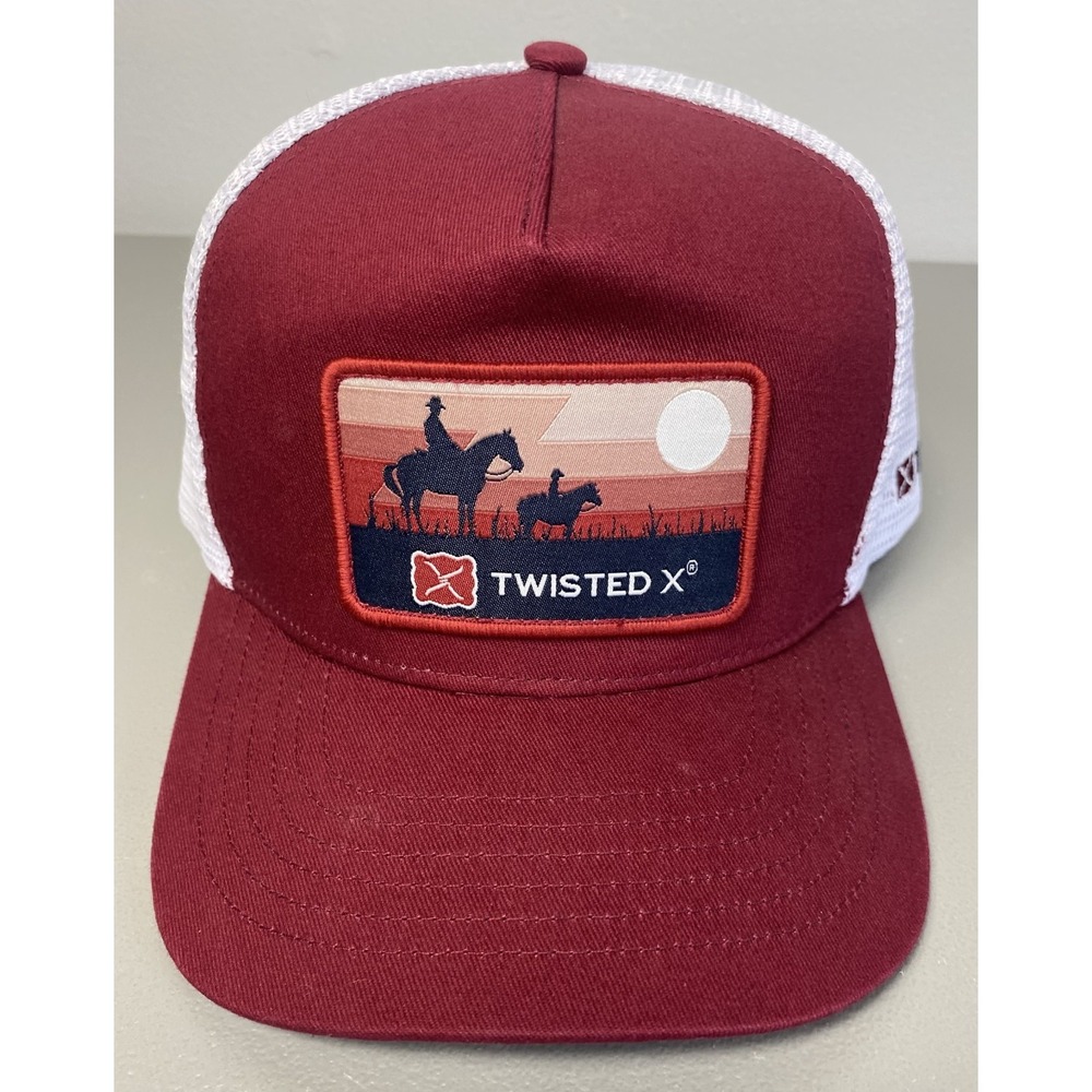 Twisted X Trucker Hat Cowboy Ranch Western Snapback Mesh